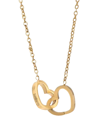 HEARTS NECKLACE / ENGRAVED
