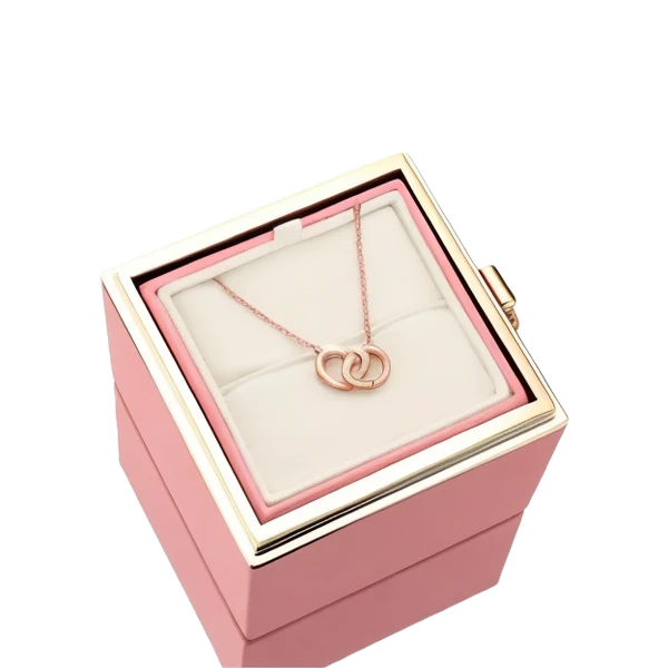 NECKLACE / ROSE BOX