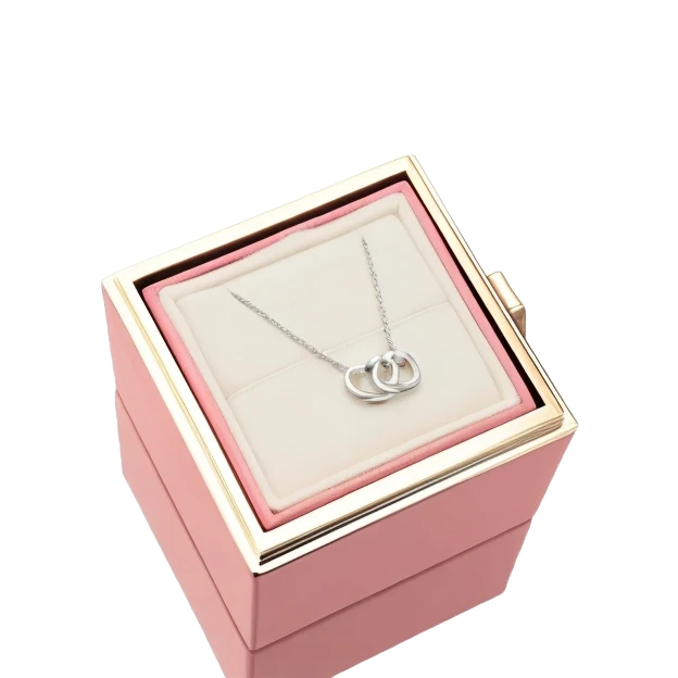 NECKLACE / ROSE BOX