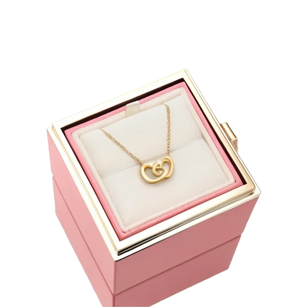 NECKLACE / ROSE BOX