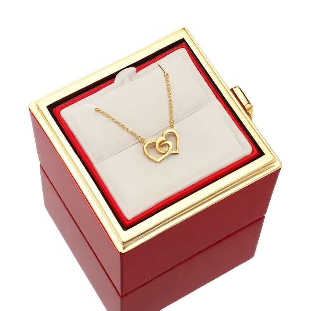 NECKLACE / ROSE BOX