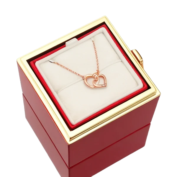 NECKLACE / ROSE BOX