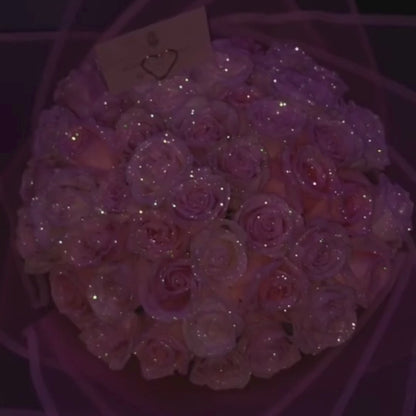 Glitter Rose-Bouquet